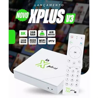 X plus v3 4k novo modelo 2024