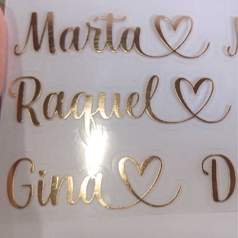 Nomes personalizados kit 40,50,60 nomes TERMOCOLANTE para tecido e ...