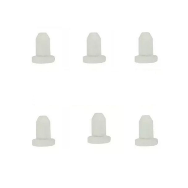 6 Tampão Plug De Vedação Silicone Bulk Ink Cartucho Impressora