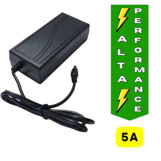 Fonte Eletrônica 12V 5A 60W Bivolt 110V-220V Plug P4