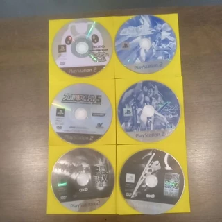 jogos 29 reais cada originais Playstation 2 Japonês Mídia física original semi nova perfeita 100% FuncionandoEnvio mais rápido possível... jogo em CD original