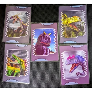 Kit de Cards Dinossauro Rei 5 cartas de Ar