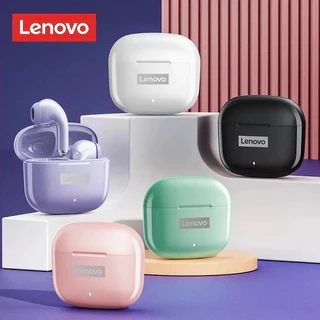Lenovo LP40 Pro Fones De Ouvido Sem Fio, Fones De Ouvido Esportivos, Fones De Ouvido com Microfone, Controle De Toque, TWS Headset, Bluetooth 5.3