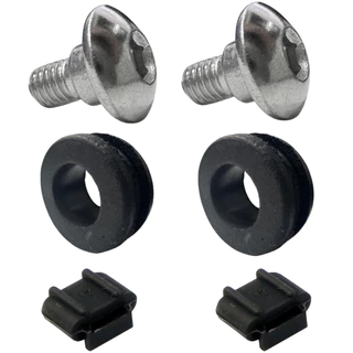 Kit Fixação Parafuso Protetor Escapamento Cg Titan 150 Mix 2004 A 2013