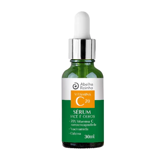 Sérum para Face e Olhos 20% Vitamina C+ Niacinamida + Cafeína 30ML Abelha Rainha