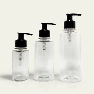 Frasco organizador com pump - 100ml 200ml 300ml - Elegante e Simples.