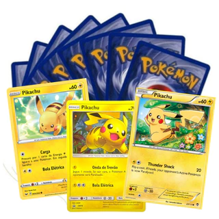 Carta Pokémon Pikachu - ORIGINAL COPAG