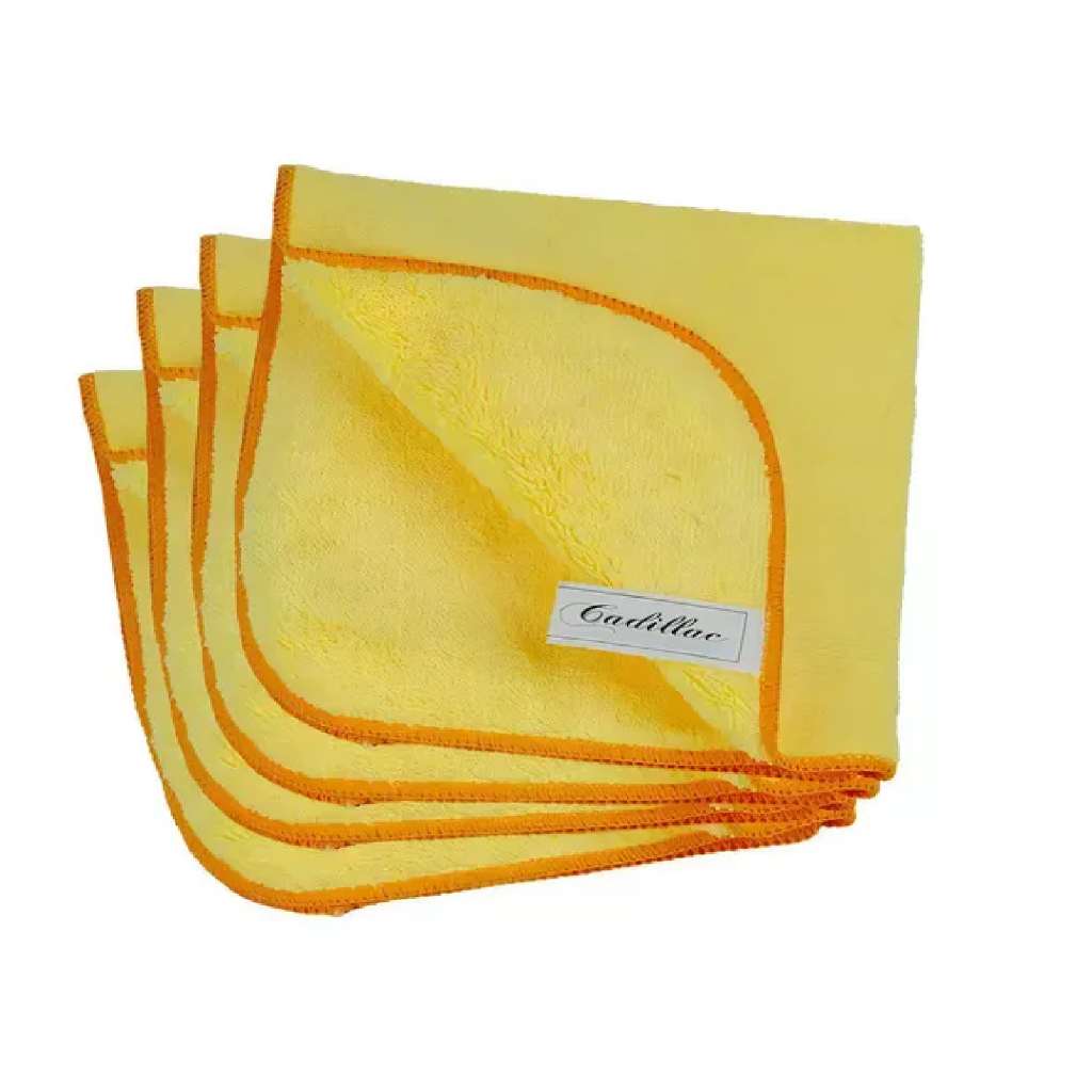 Kit Microfibra Cadillac 40x40cm 300gsm - 5 ou 10 Unidades