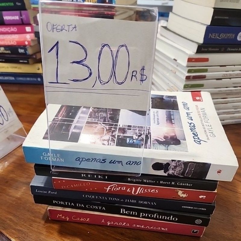 Livros da Live por R$13,00 cada