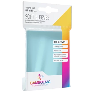 Gamegenic 100 Soft Sleeves Protetores de Cartas Pokemon Magic 67x94