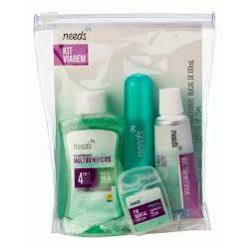 Kit Viagem Needs Oral Care Higiene Bucal