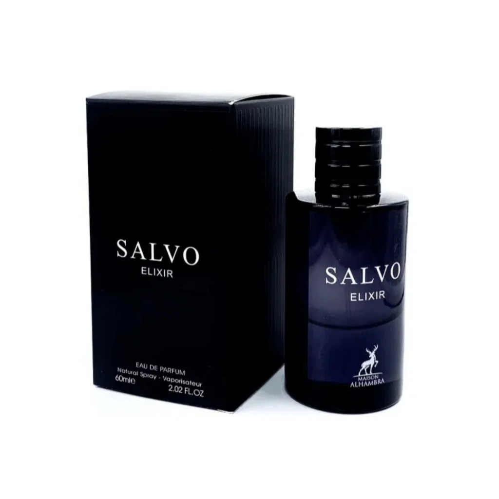 Salvo Elixir Maison Alhambra Eau de Parfum Masculino 60ml | 100% Original