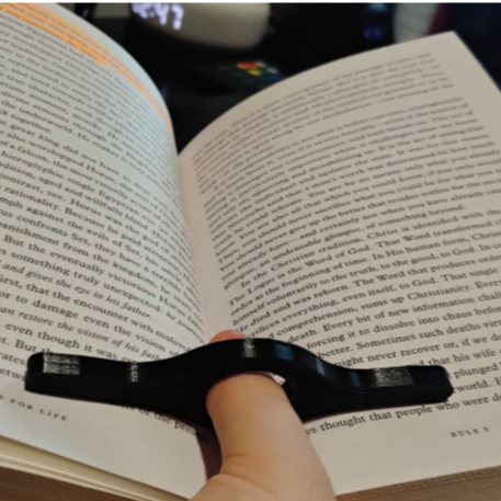 Apoio Suporte Segurar Livro Leitura Separador Páginas