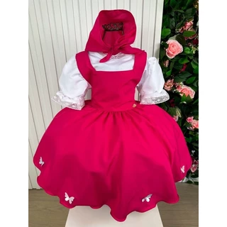 Vestido Masha Luxo (acompanha lenço)