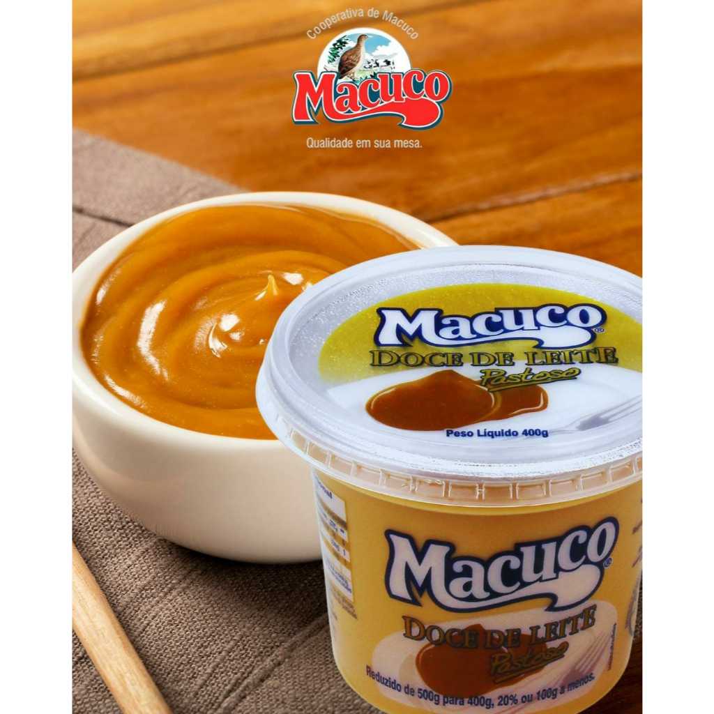 Doce de Leite 400g Macuco 1 unidade | Shopee Brasil
