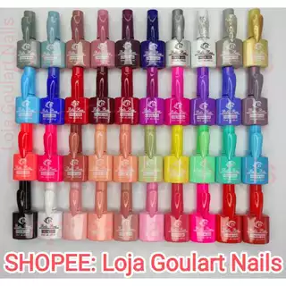 KIT 40 Esmalte em Gel Led Uv Bella Rosa 10ml Cores Preto Branco Vermelho Rosa Lilas Rosa azul Nude em Oferta na Shopee