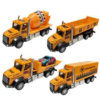 Caminhão De Fricção Metal Coleção Miniatura Escala 1.32
