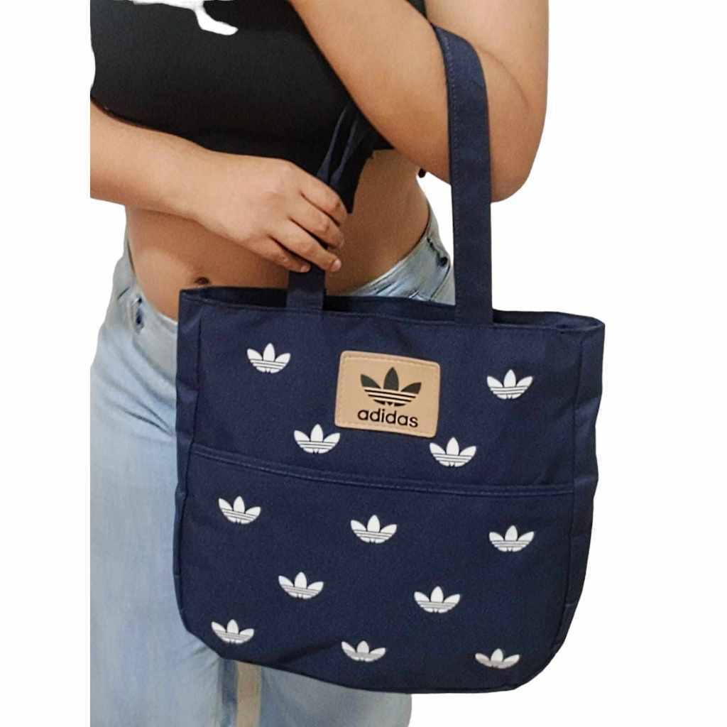 Linda Bolsa Feminina estampada Com Alça 3 Compartimentos Tecido De Boa Qualidade Estilo Sacola