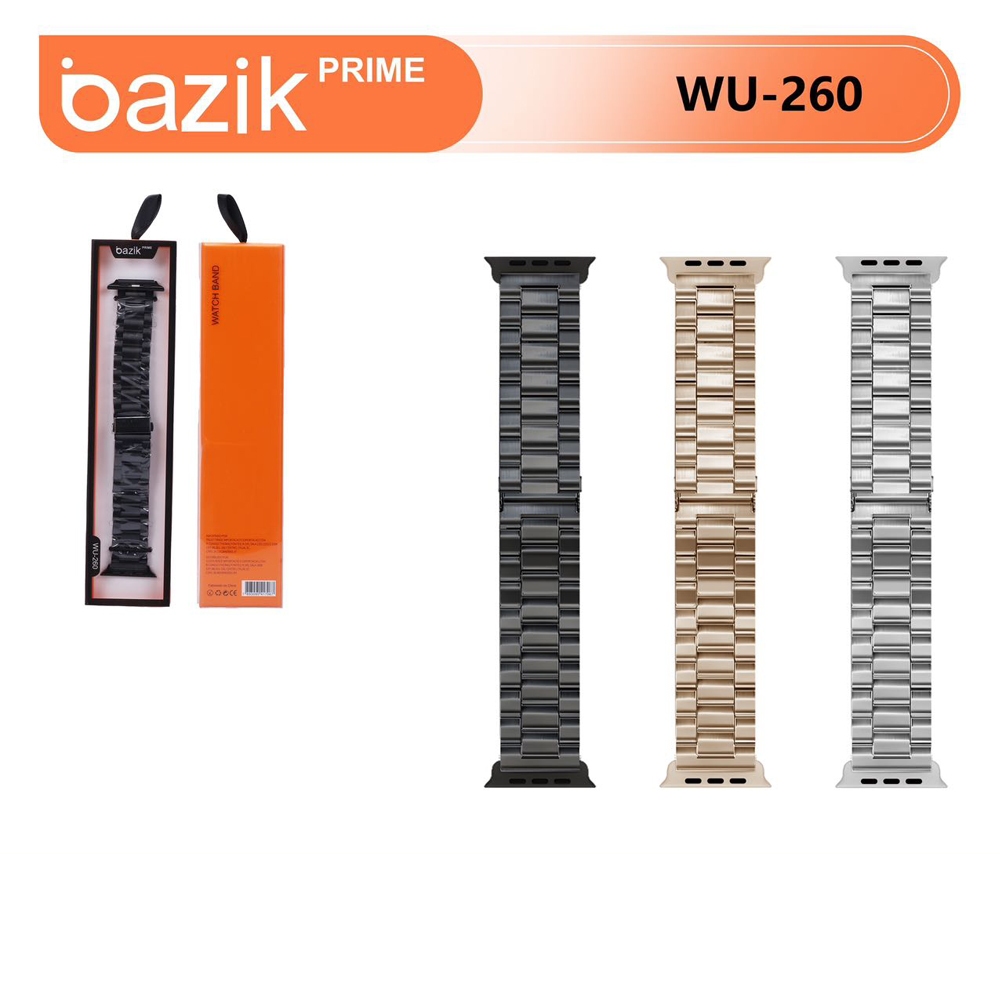 Pulseira Para Apple Watch Iwo W37 PRO 38/40/42/44/41/45 /49 mm-aço inoxidável sólido Elos 3