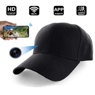 Boné com Câmera Espiã WIFI Full HD
