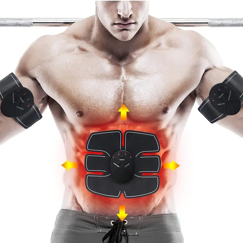 Imagem do produto Estimulador Abdominal Muscular Tonificador Abdômen e Pernas e Braços Multifuncional 2