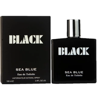 Perfume Black 100ml Masculino Importado Sea Blue