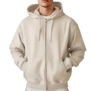 MOLETOM ZIPER FLANELADO UNISSEX- MARCA