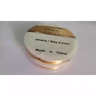 40 Metros cabelo de anjo 0.4 e 0.3 Copper Wire não enferruja nas cores prata e dourado. Também disponível para venda em 32/24/16 e 8 metros.
