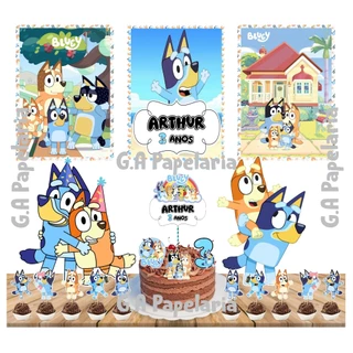 Kit Festa - É Só Um Bolinho - Bluey