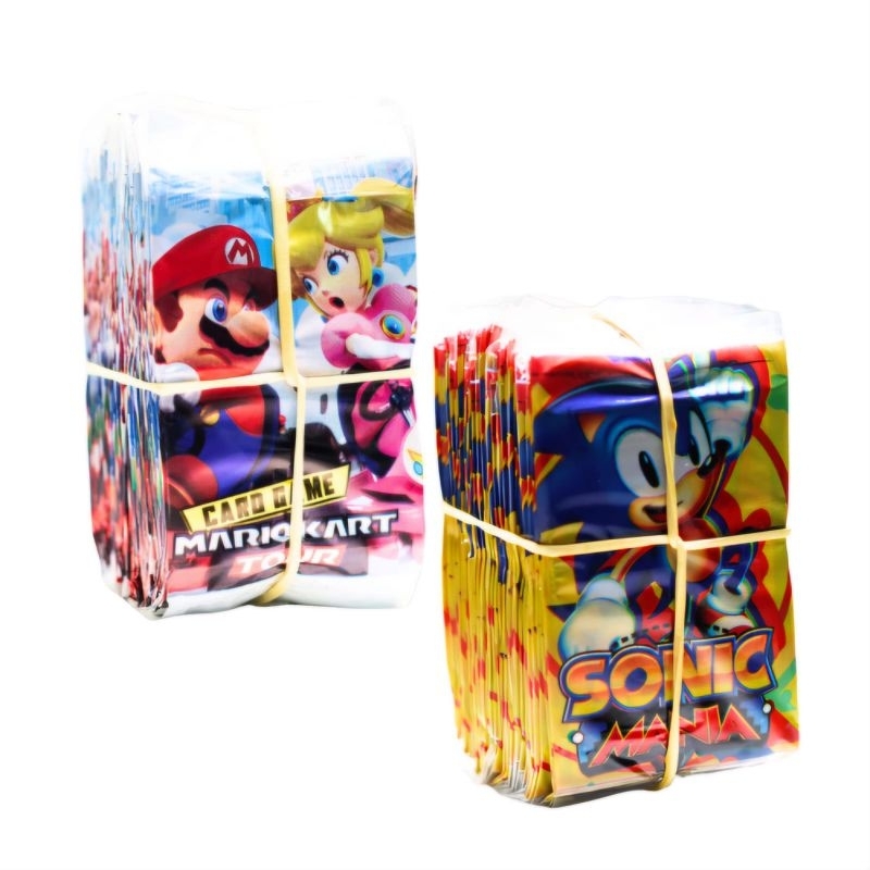 Kit 200 Cards Mario + Sonic | Shopee Brasil