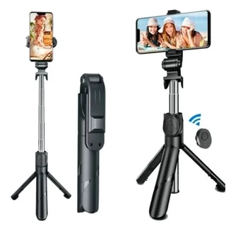 Dobrável mini sem fio bluetooth selfie vara tripé com luz de preenchimento obturador controle remoto para 13 12 11 pro ios android