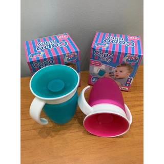 Copo Infantil Antivazamento - Copo Educativo Nao Vaza Liquido Com Alça Sem Bico em Oferta na Shopee