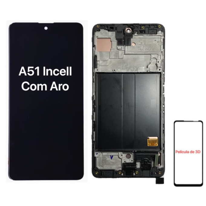 交換無料！ Frontal Touch C A515 A51 Galaxy Compatível Tela Display Lcd パーツ