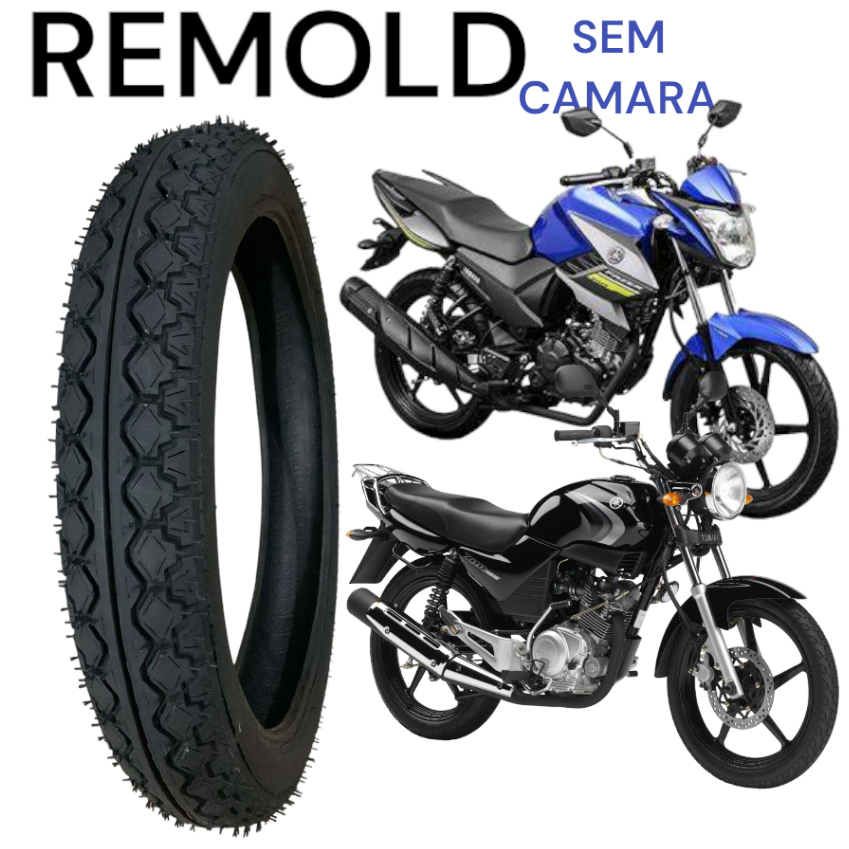 Pneu Traseiro 90/90-18 Riva150 Fazer 150 YBR FACTOR S/c Sport ECOLOGICO ...