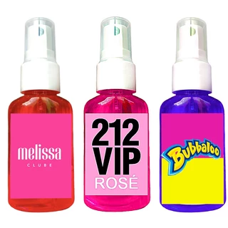 Kit 3 Cheirinho Spray Automotivo para Carro Arominha Importado Automotivo de luxo Aromatizante de Qualidade Aroma Concentrado