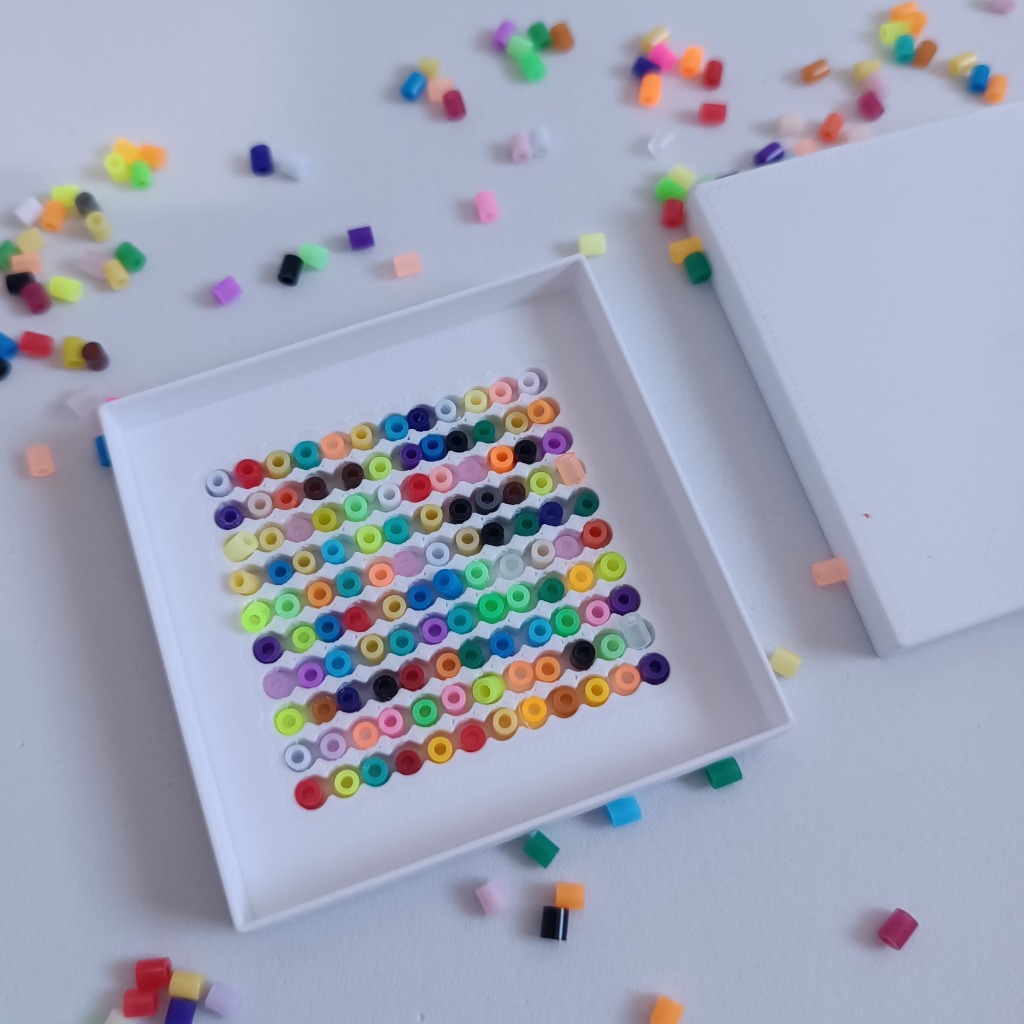 Perler Hama Beads 2,6mm Separador Organizador de Hama Beads Prático