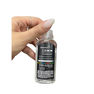 Álcool Gel 70º GB Men 60ml Edição Limitada