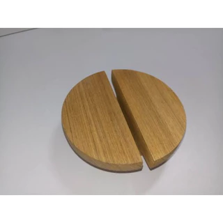 kit puxadores meia lua freijo