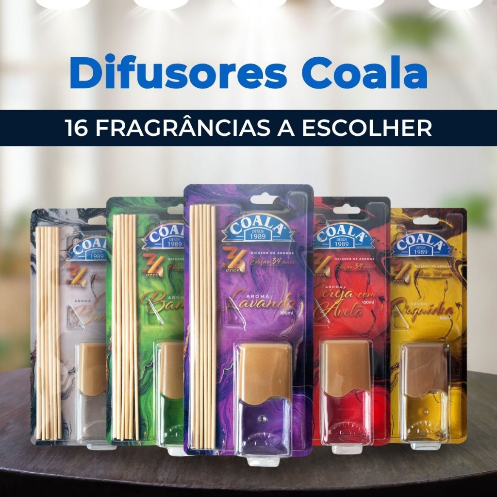 Kit 2 Unidades Coala Difusor de Aromas Aromatizador de Ambiente 100 ML ...