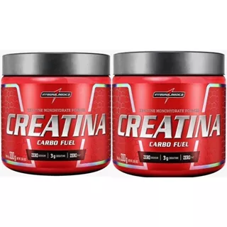 Kit 2x Creatina Carbo Fuel 300g(Cada) Integralmedica