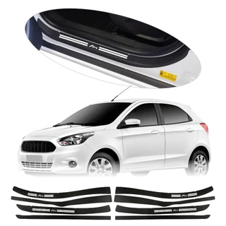 Kit de Soleiras Protetoras Novo Ford Ka Hatch Sedan