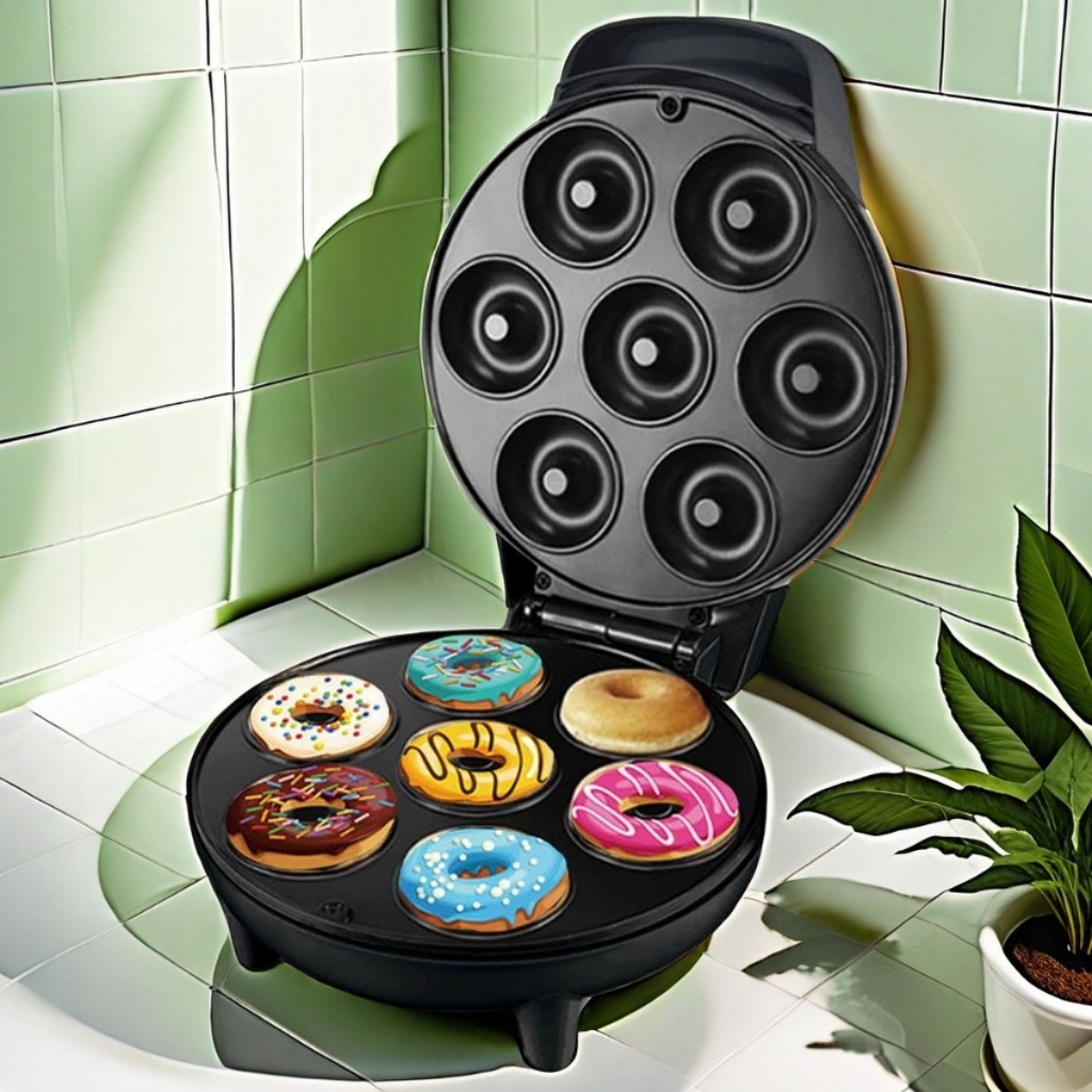 Máquina de Fazer Donuts Rosquinhas Confeitaria Culinária / Voltagem 110v volts