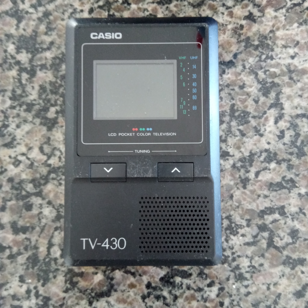 Casio TV-430 LCD Pocket Color Television Vintage Funzionante 366213293089