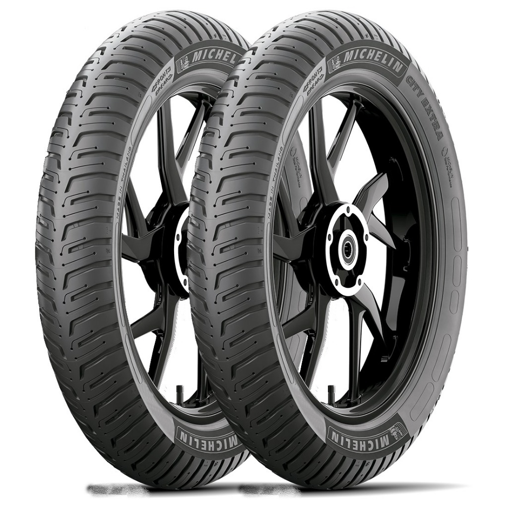PAR PNEU 80/100-18 e 100/80-18 CITY EXTRA Fazer 150 Factor YBR CG Titan ...