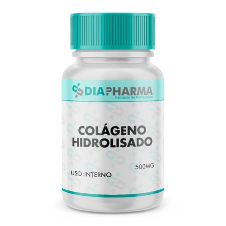 Colágeno Hidrolisado 500mg 60 Caps