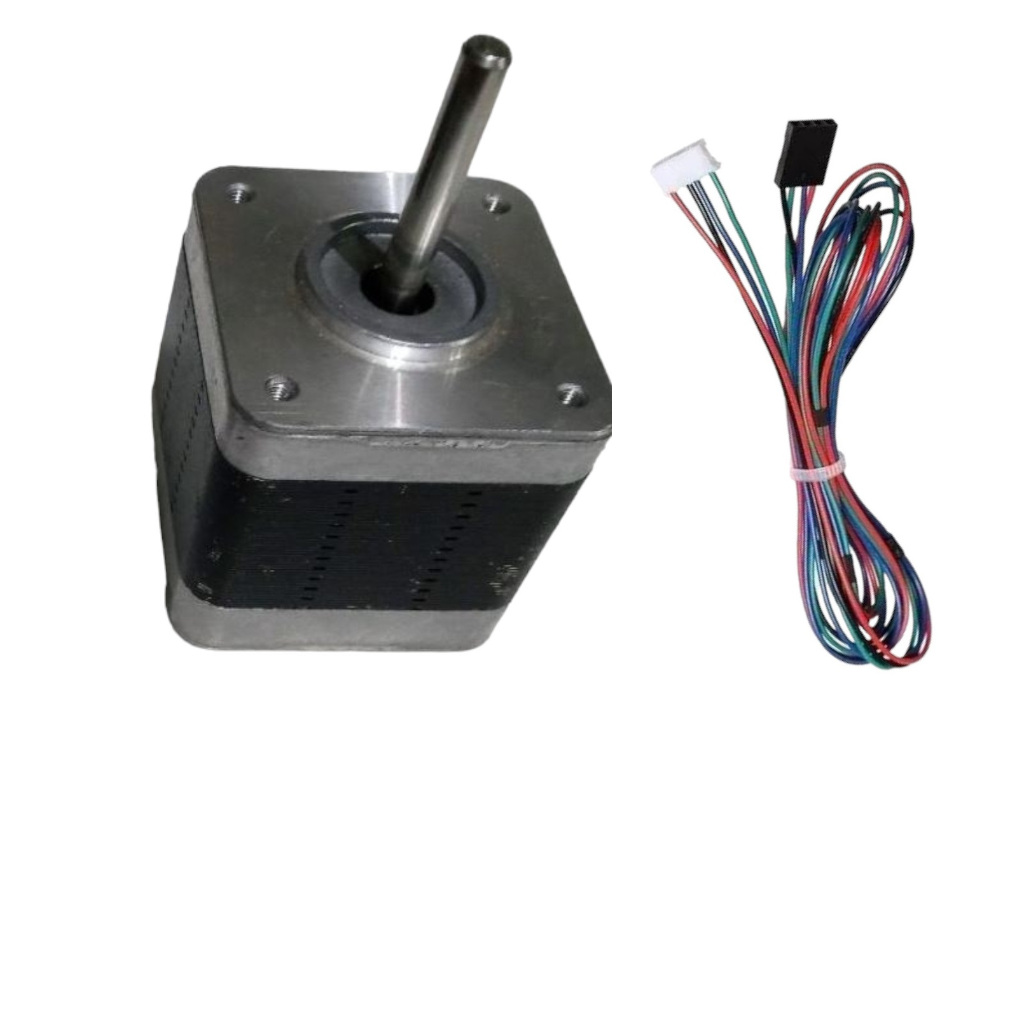 STEPPERONLINE motore passo-passo Nema 17 a 4 derivazioni 0.4A 0.52N.m motore riduttore epicicloidale Nema 17 rapporto 27:1 per stampante 3D Robot CNC fai da te  13