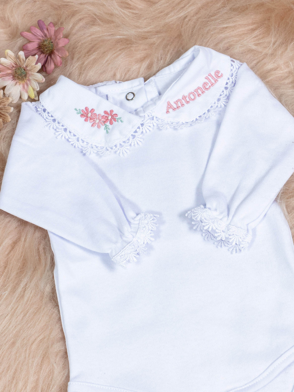 Body branco bebê personalizado para compor saída maternidade | Shopee ...