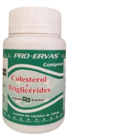 Colesterol Triglicérides 60 cápsulas 500mg | Shopee Brasil