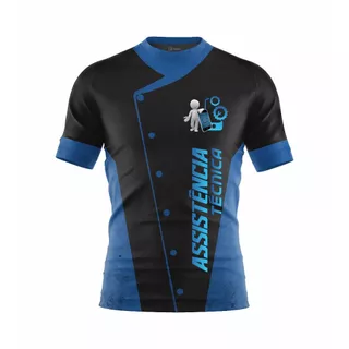 Uniforme Camiseta Assistência Técnica Pronta Entrega Top