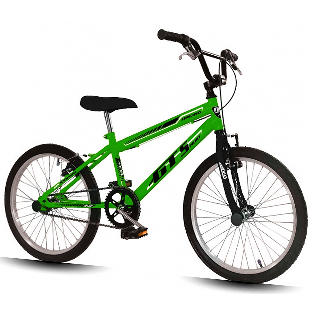 Bicicleta BMX MTB Aro 20 Gt Sprint Racing Infantil Freio V-Brake